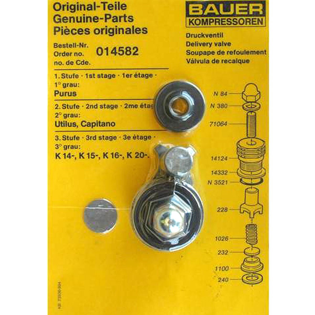 Discharge Valve Kit | Bauer Compressors